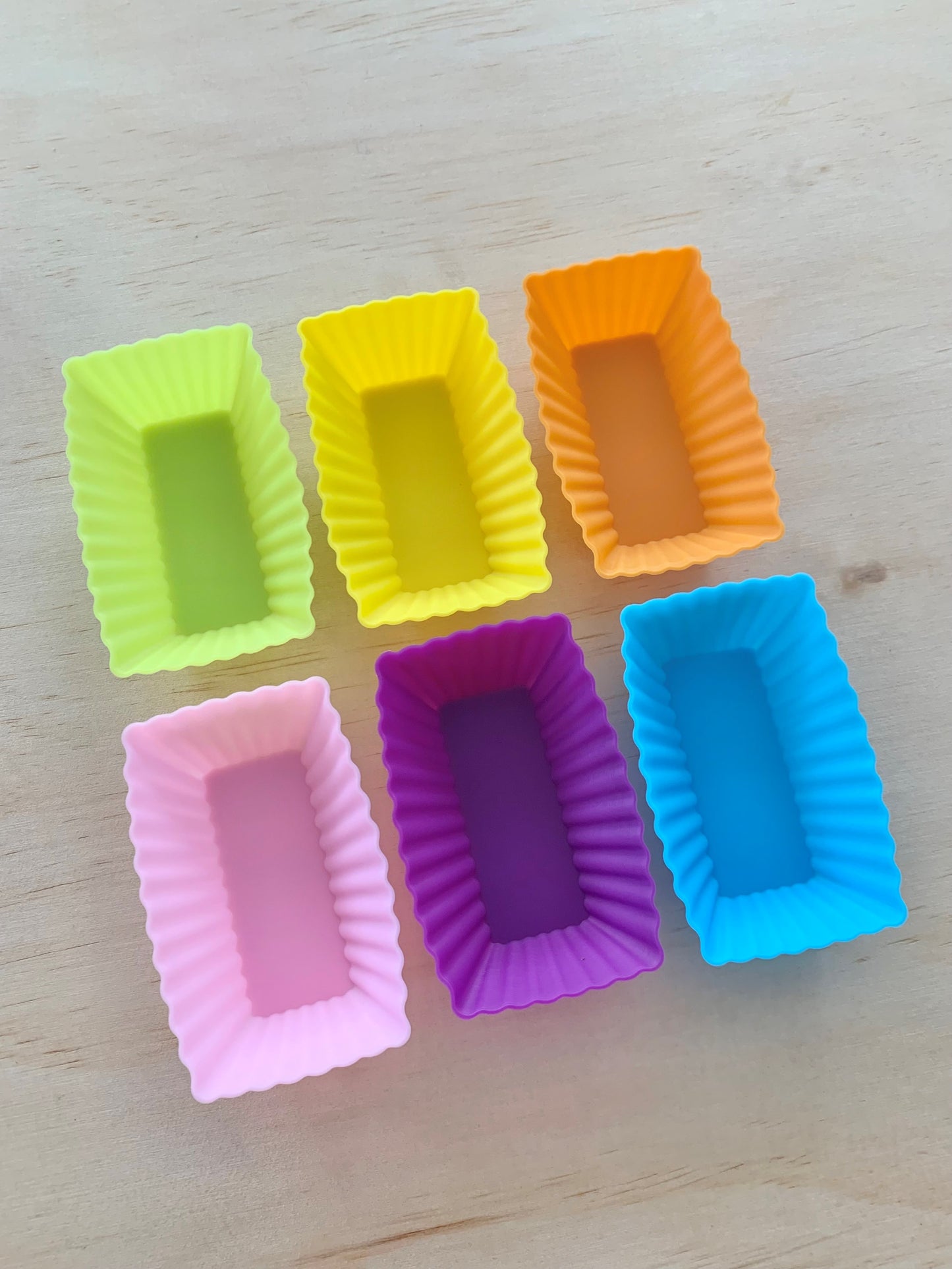 Silicone Bento Dividers (6 pieces)